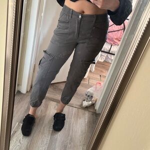 Fate Ash Gray Utility Pants